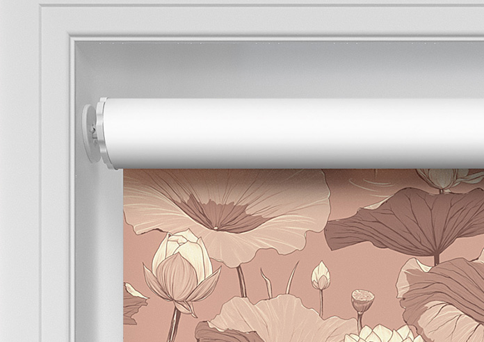 Lotus, Rosewater - Twist&Fit Roller Blind - Image 10
